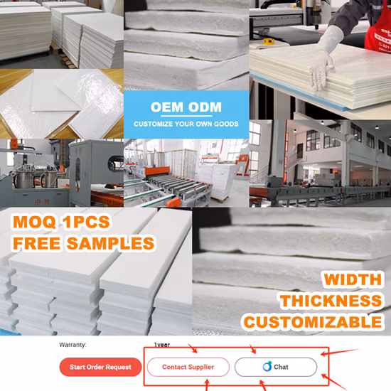 Aerogel High Temperature Insulation Felt Used for Refineries