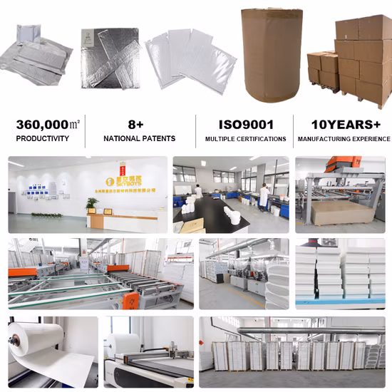 Feutre d'isolation haute température Aerogel utilisé pour les raffineries