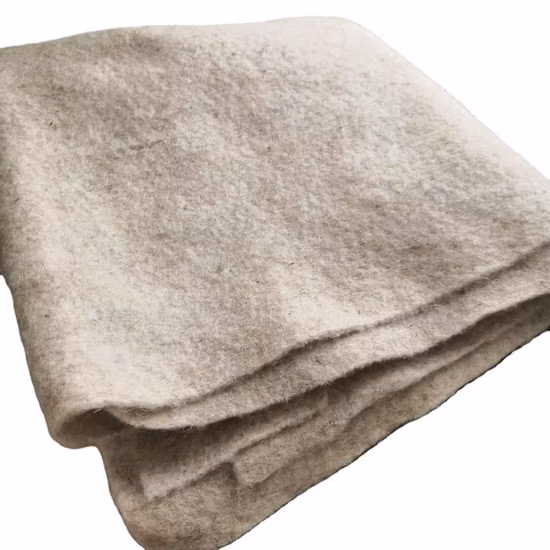 Feutre de lin de jute ignifuge/ignifuge pour matelas